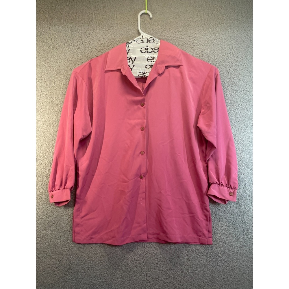 The‎ Villager Sport  Button Down Shirt Women's Long Sleeve Large